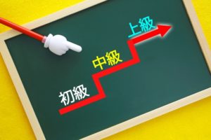 段階的に実力アップ